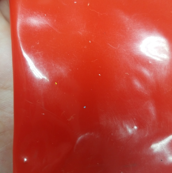 Vintage Red Pencil Case with Lunch Money Pouch - Picture 7 of 13